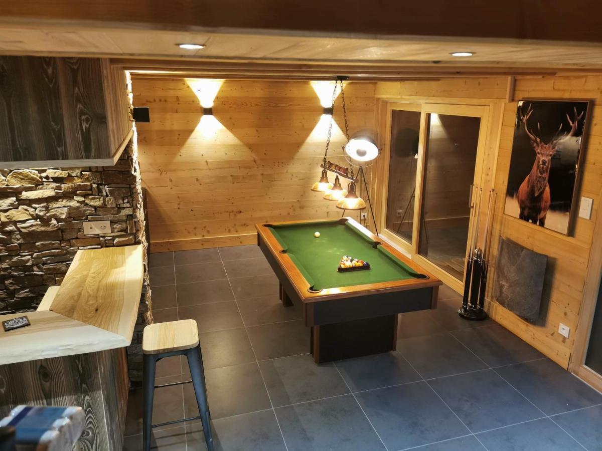 Nouveau Chalet M.Meta 12 Pers Sauna,Jacuzzi,Billard 종루프 롱지메르 외부 사진