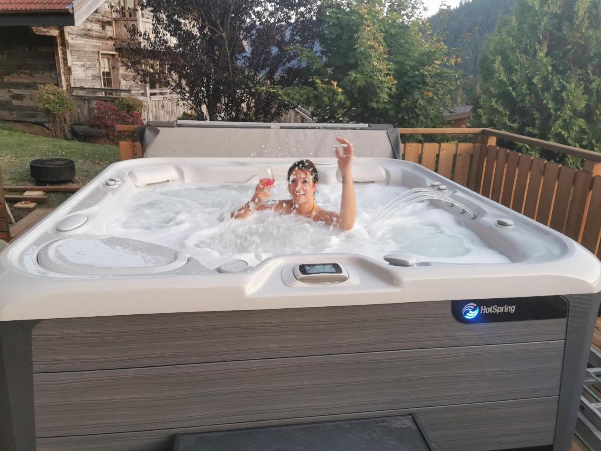 Nouveau Chalet M.Meta 12 Pers Sauna,Jacuzzi,Billard 종루프 롱지메르 외부 사진