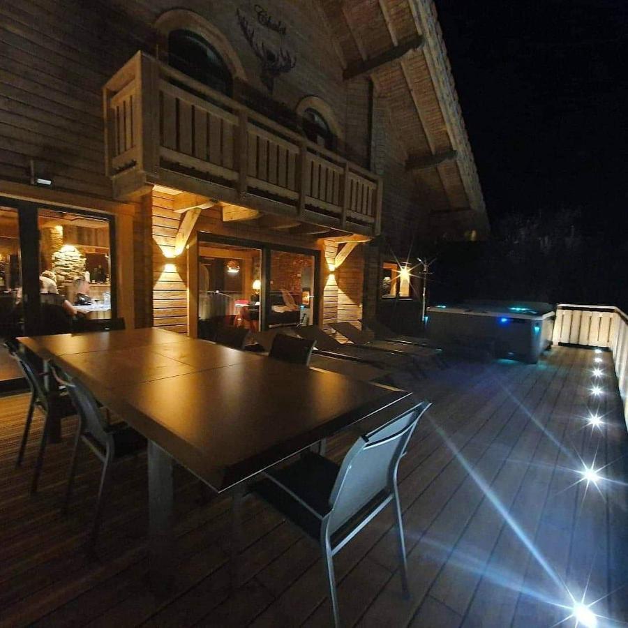 Nouveau Chalet M.Meta 12 Pers Sauna,Jacuzzi,Billard 종루프 롱지메르 외부 사진