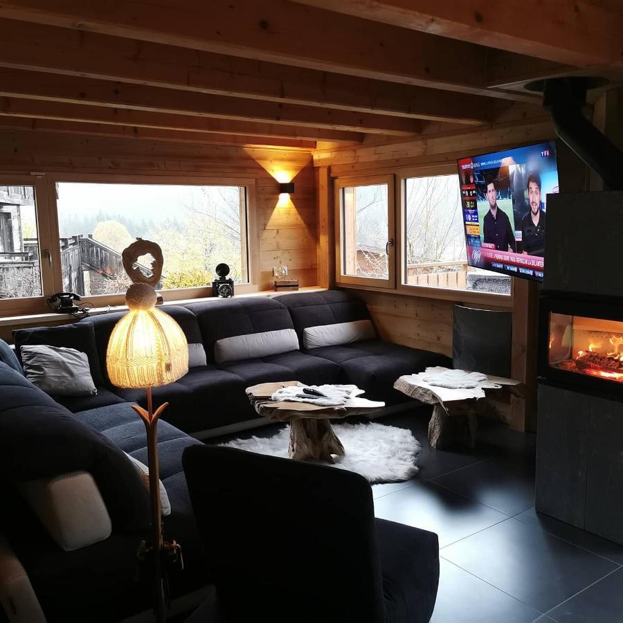 Nouveau Chalet M.Meta 12 Pers Sauna,Jacuzzi,Billard 종루프 롱지메르 외부 사진